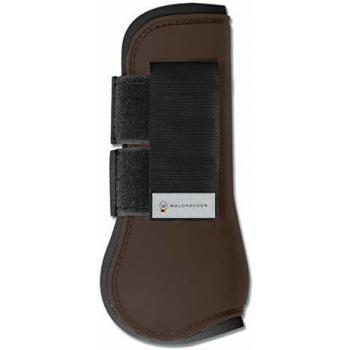 Waldhausen Basic Dark Brown Tendon Boots, Full‑Length Pair