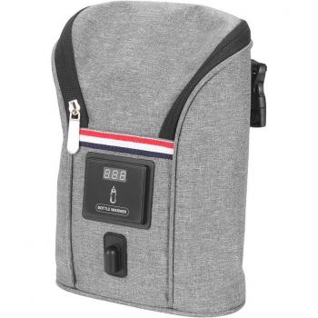 Portable Baby Bottle Warmer with Dual Storage