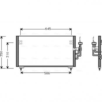 AVA MT5106 condensator voor airconditioning