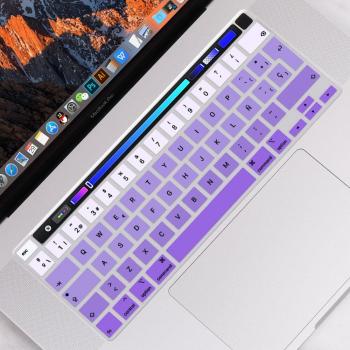 Gradient Tastatur Haut für MacBook Pro 13 Zoll M1 A2338 A2289 A2251, EU Spanisch