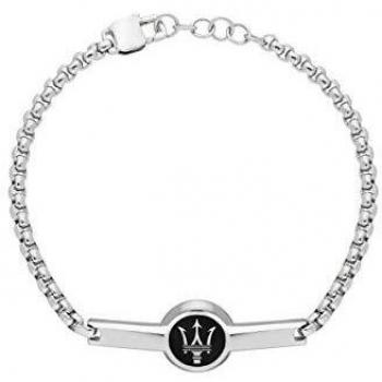 Bracciale Maserati JM416AIK08 Uomo 190 mm+30 mm Silver One Size