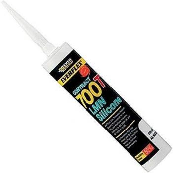 Everbuild 700T Black Silicone Sealant 310ml