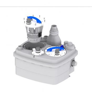 Acque Reflue Elevation SaniCubic 2 Pro