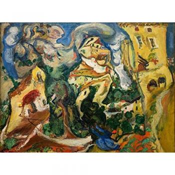 Chaïm Soutine: Dorf in Farbe 1923
