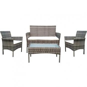 ABOVE 4PC Patio Rattan Furniture Set