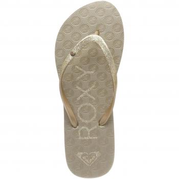 Roxy Rg Viva Glitter Ii Zapatos de verano Niñas, Dorado
