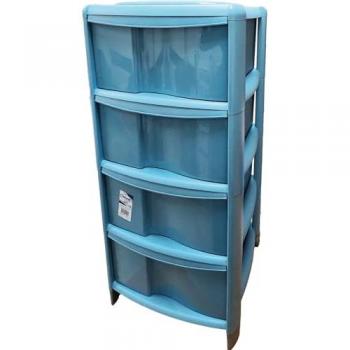 Tontarelli Bambu Blu Ruotabile 38,5x39,5x86 cm