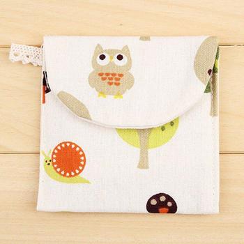 Cute Cartoon Tampon Purse Organizer