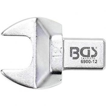 Llave de boca insertable 12 mm para sujeción 9 x 12 mm