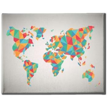Terapia Visual Mapa del Planeta – 100 x3 x70 cm