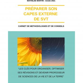 Préparer son CAPES externe de SVT: Carnet de méthodologie et de conseils