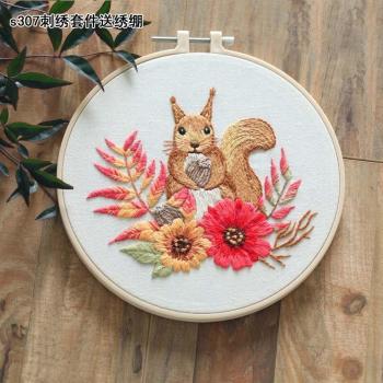 Handwerk Bausatz mit Einhorn und Blumen