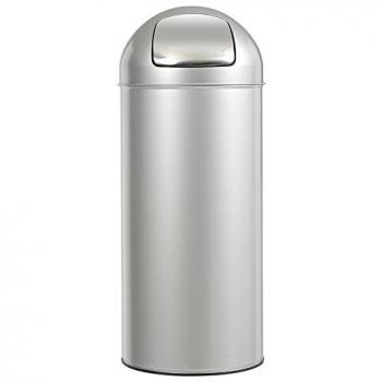 Poubelle Inox ROSSIGNOL 31x31x77,5 cm