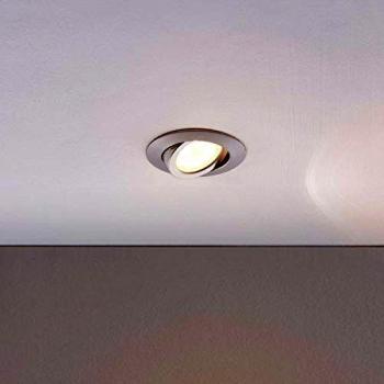 Andrej Round LED Recessed Downlight in Aluminum
