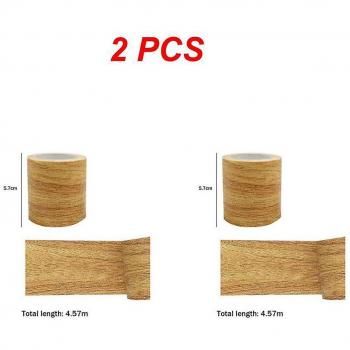 Ruban Décoratif Grain de Bois 5m