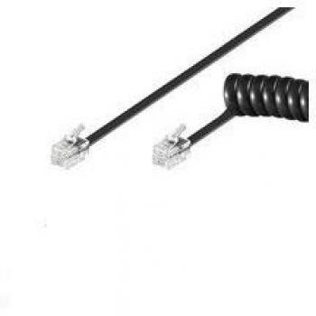 Cable para teléfonos fijos Microconnect MPK100-6CCAW 100 m Blanco