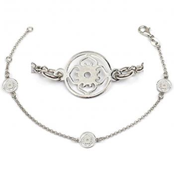 Bracciale 'Carmen' argentato