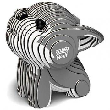 EUGY Lobo Puzzle de Papel 3D