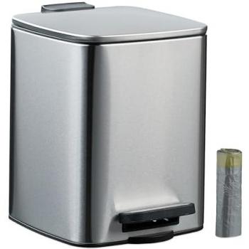 Papelera Automática de Baño Relaxdays 6L