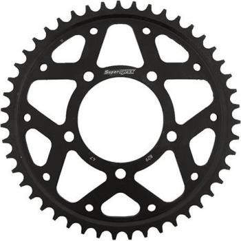Schwarzes Stahl-Kettenrad Supersprox 530, 47 Zähne, 5‑Loch
