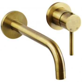 Mitigeur de lavabo Pollini Jessy en bronze moderne