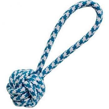 Nudo con tirador para perros color Azul