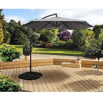 Large 3m Grey Garden Canopy
