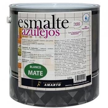 Azulejo Pintado Blanco Amarto 2,5 L