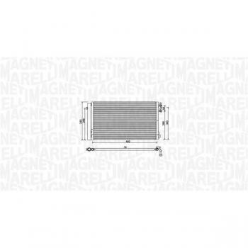 Magneti‑Ma Relle Condenseur clim BMW 1 5 portes