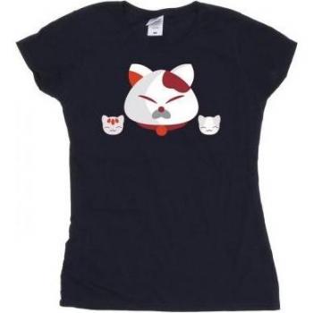 Camiseta Disney Big Hero 6 Baymax con Cabezas de Gatito
