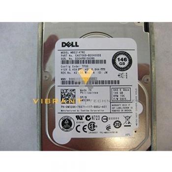 DELL 146GB 15K 6GBS 2.5 Zoll SAS HDD Bulk 36 Monate Garantie W328K