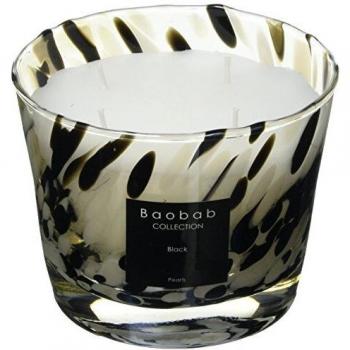 Baobab Collection Pearls Black Scented Candle 10 cm
