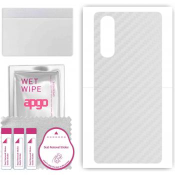 Film Wrap Transparente Carbón para la parte trasera del Oppo Find X2 Neo