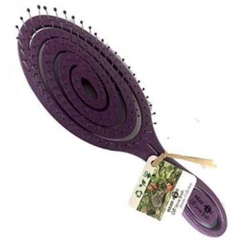 Hair Care Straw Brush – HeadJog 08 BlackBerry