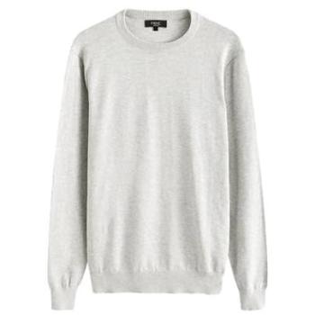 Next Grauer Baumwollpullover für Herren