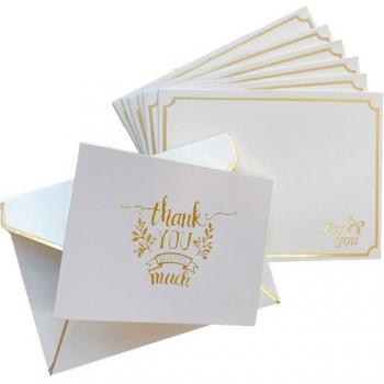 Paquete de 10 sobres blancos con tarjetas para invitaciones