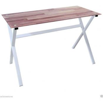 Porta PC Moderno Acciaio e Vetro