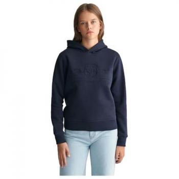 Gant Sudadera con Capucha Infantil Marino