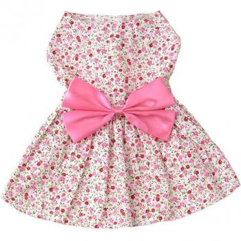 Vestido con Pajarita para Cachorros
