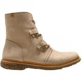 Angkor N5470 Pleasant Piedra Botines de Piel con Cremallera para Mujer Color Beige
