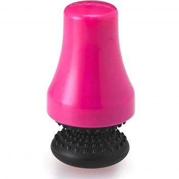 Cepillo Rosa Rojo para Limpieza de Botella