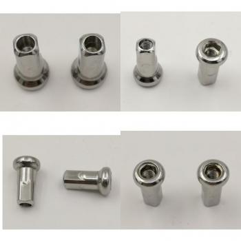 Mamelons de roue en inox 304
