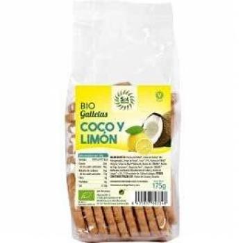 Sol Natural Galletas con Coco y Limón Bio 175 g