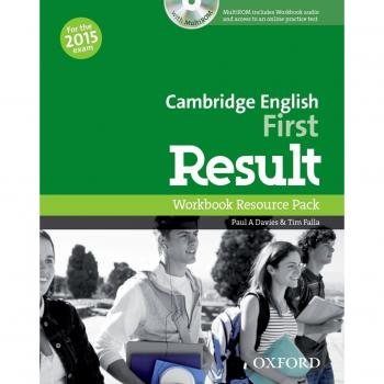 First Result Workbook without Key Exam CD-R Pack 2015 Edition