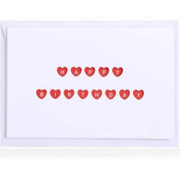 Love Words Hollow Greeting Card for Weddings