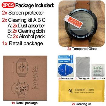 Protector de pantalla de vidrio para Samsung Galaxy Watch 4 y Classic