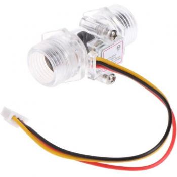 Wasserfluss-Sensor G1/2 Steuerung mit Hall-Effekt DC 5-15V
