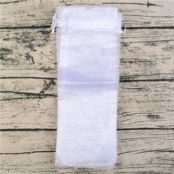 10pcs Sheer Organza Wine Bottle Gift Bags