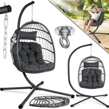 Suspendu Jungle Elite, grands coussins + support couverture