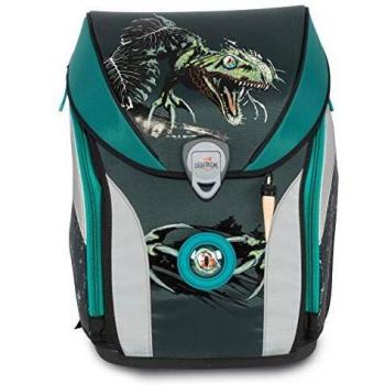 Maxi-Ergoflex Schulranzen – 5‑teiliges Dino-Set, 39 cm